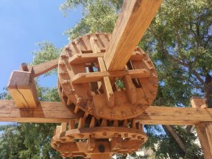 באר אנטיליה משוחזרת בגן הארכיאולוגי כפר סבא