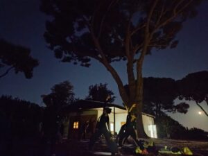 יוגה בלילה של ירח מלא 28/6 בגן מנשה